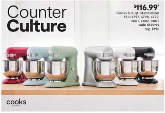 JC Penney Cooks 5.3-qt. Stand Mixer offer