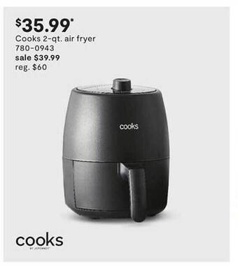 JC Penney Cooks 2-qt. Air Fryer offer
