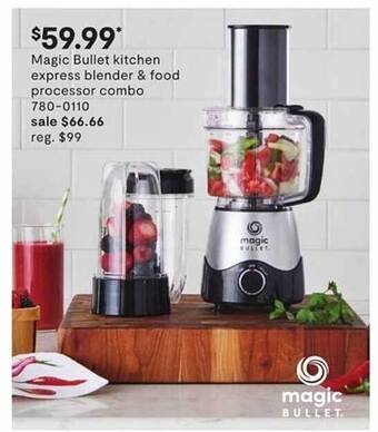 JC Penney Magic Bullet Kitchen Express Blender & Food Processor Combo offer