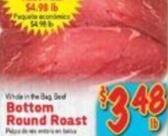 Fiesta Foods Bottom Round Roast offer