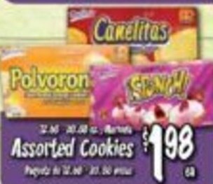 Fiesta Foods Assorted Cookies offer