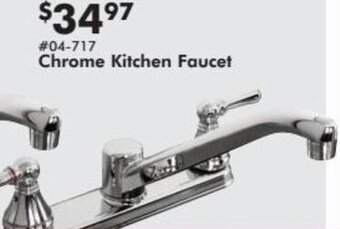 Valu Home Centers Chrome Kitchen Faucet offer