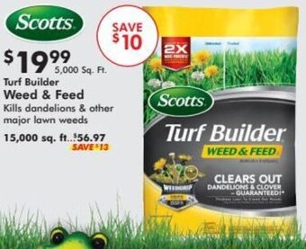 Turf Builder Weed & Feed 5,000 sq.