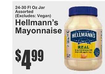 Key Food Hellmann's Mayonnaise offer