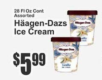 Key Food Häagen-dazs Ice Cream offer