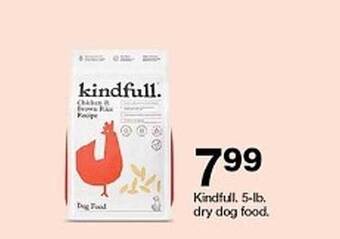 Target Kindfull 5-lb Dry Dog Food offer