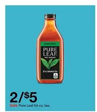 Target Pure Leaf 64-oz Tea offer
