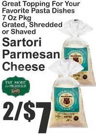 Key Food Sartori Parmesan Cheese offer