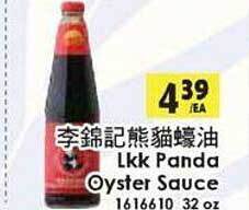 99 Ranch Lkk Panda Oyster Sauce offer