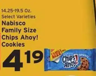Hannaford Nabisco Family Size Chips Ahoy! Cookies offer