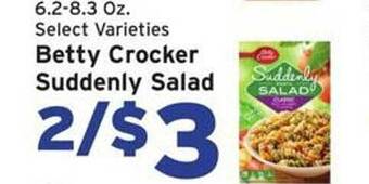 Hannaford Betty Crocker Suddenly Salad offer