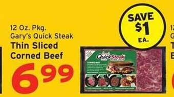 Hannaford Thin Sliced Corned Beef offer