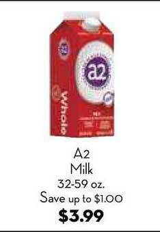 Bristol Farms A2 Milk offer