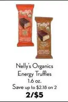Nelly's Organics Energy Truffles