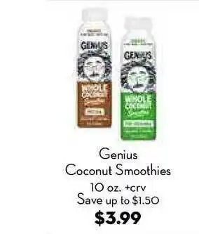 Genius Coconut Smoothies