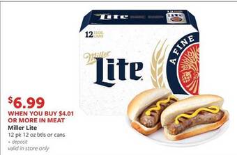 Fareway Miller Lite offer