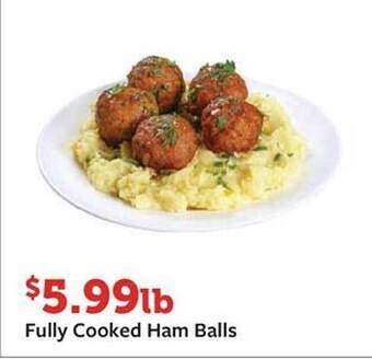 Fareway Fully Cooked Ham Balls offer