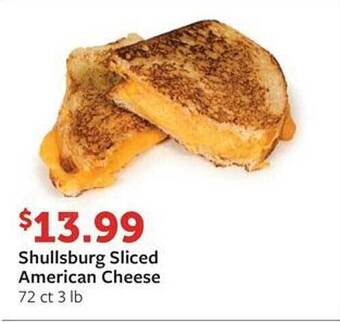 Fareway Shullsburg Sliced American Cheese offer