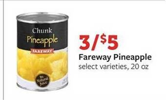 Fareway Fareway Pineapple offer