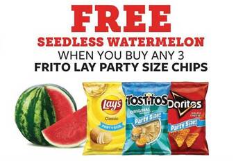Fareway Frito Lay Party Size Chips offer
