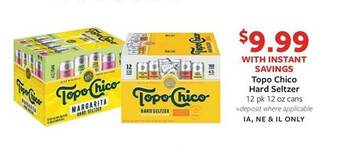 Fareway Topo Chico Hard Seltzer offer