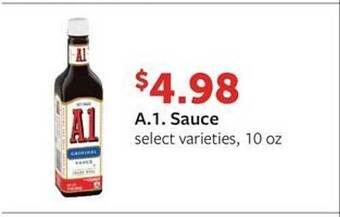Fareway A1 Sauce offer