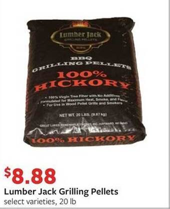Fareway Lumber Jack Grilling Pellets offer