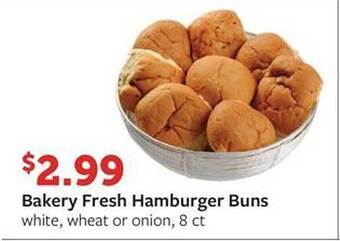 Fareway Bakery Fresh Hamburger Buns offer