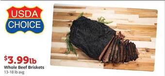 Fareway Whole Beef Briskets offer