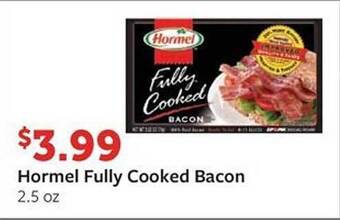 Fareway Hormel Fully Cooked Bacon offer