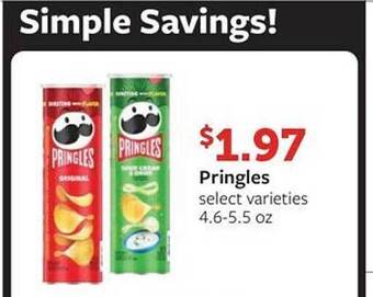 Fareway Pringles offer