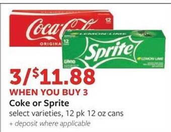Fareway Coke Or Sprite offer