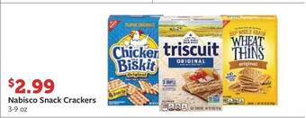 Fareway Nabisco Snack Crackers offer