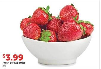 Fareway Fresh Strawberries offer