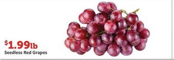 Fareway Seedless Red Grapes offer