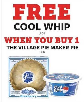 Fareway The Village Pie Maker Pie offer