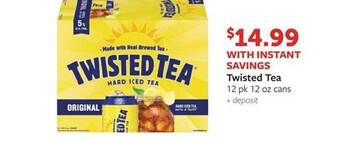 Fareway Twisted Tea offer
