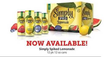Fareway Simply Spiked Lemonade offer