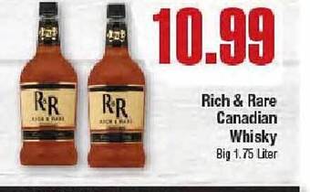 Econofoods Rich & Rare Canadian Whisky offer