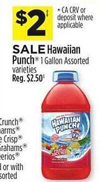 Dollar General Hawaiian Punch offer