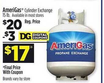 Dollar General Amerigas offer