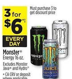 Dollar General Monster offer
