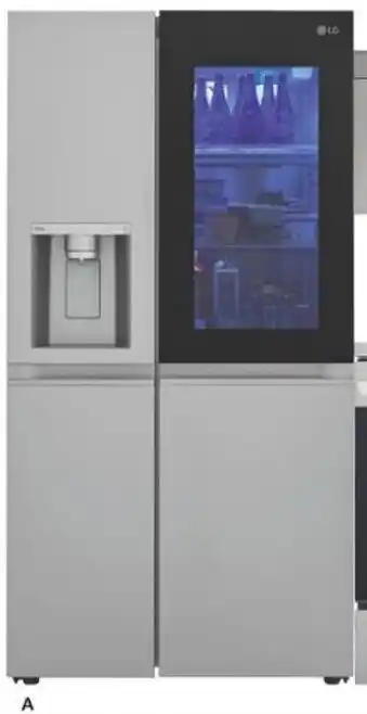 The Home Depot 27 cu. ft. Stainless Steel Side-By-Side Smart Refrigerator offer