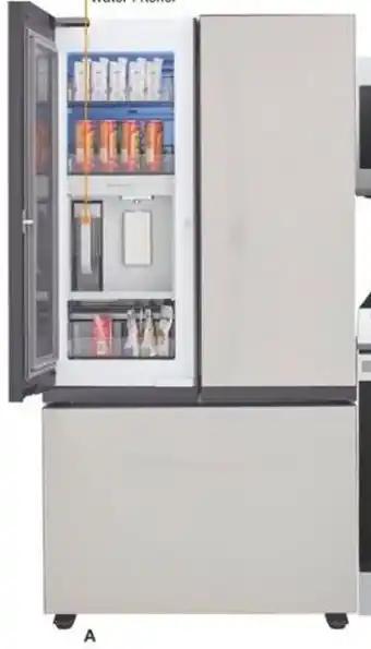 The Home Depot 30 cu. ft. Bespoke Stainless Steel French Door Refrigerator offer