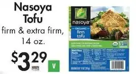 Buehler's Nasoya Tofu 14 oz. offer