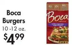 Boca Burgers 10-12 oz.