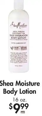 Shea Moisture Body Lotion 16 oz.