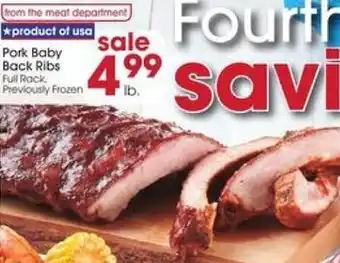Pork Baby Back Ribs