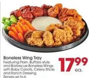Boneless Wing Tray