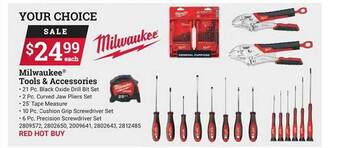 Ace Hardware Milwaukee Tools & Accessories offer